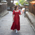 Akai Cherry Long Dress